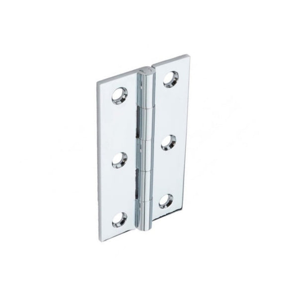 Securit 50mm chrome butt hinge