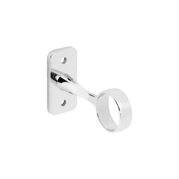 Securit chrome plated centre brackets 19mm, pack of 2