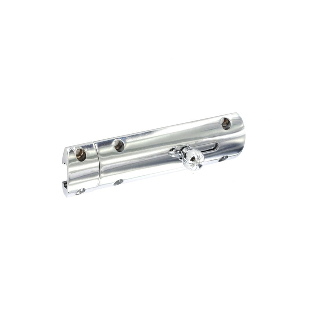 Pack of 5 Securit 100mm chrome plated modern bolts