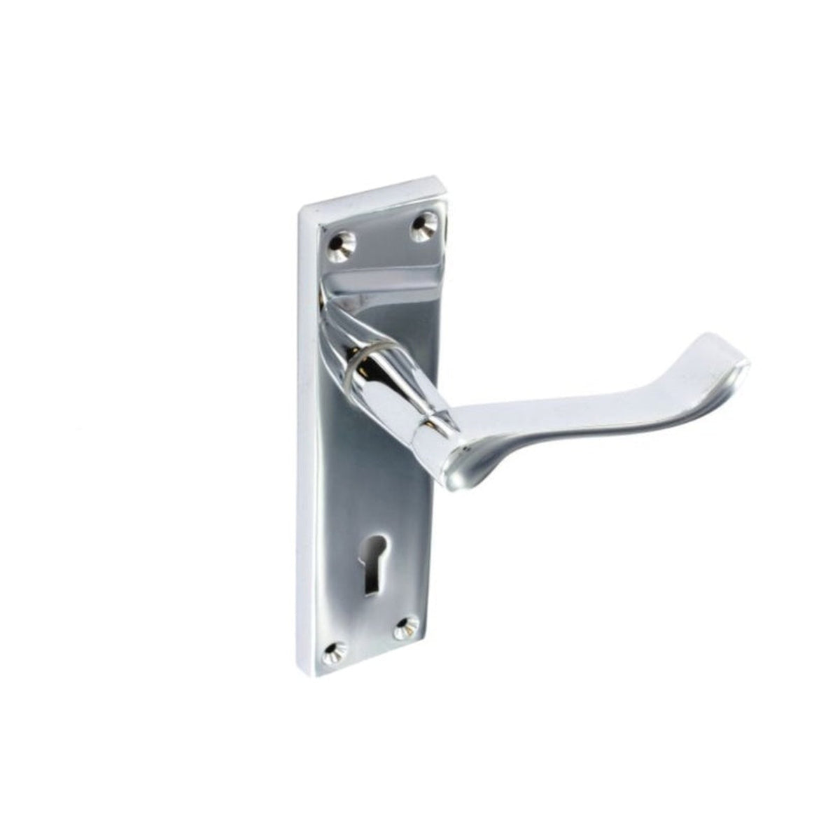 Securit chrome scroll lock handles 150mm pair