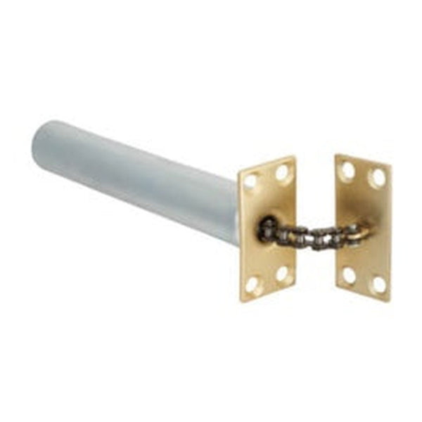 Securit 140mm concealed door closer, EB finish