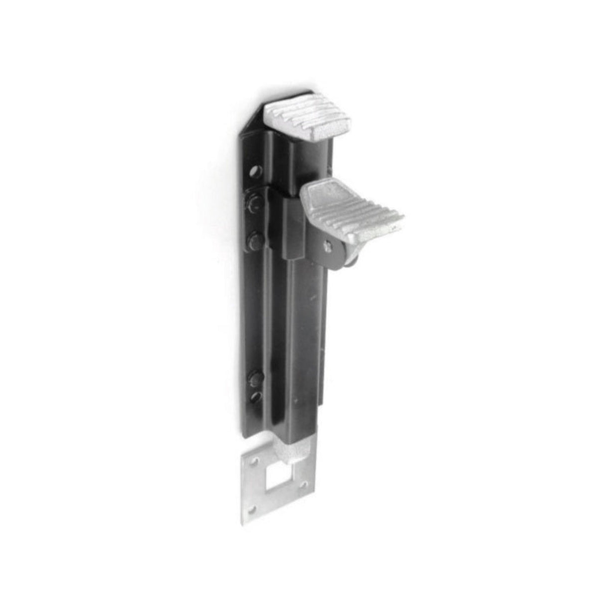 Securit black foot bolt 200mm
