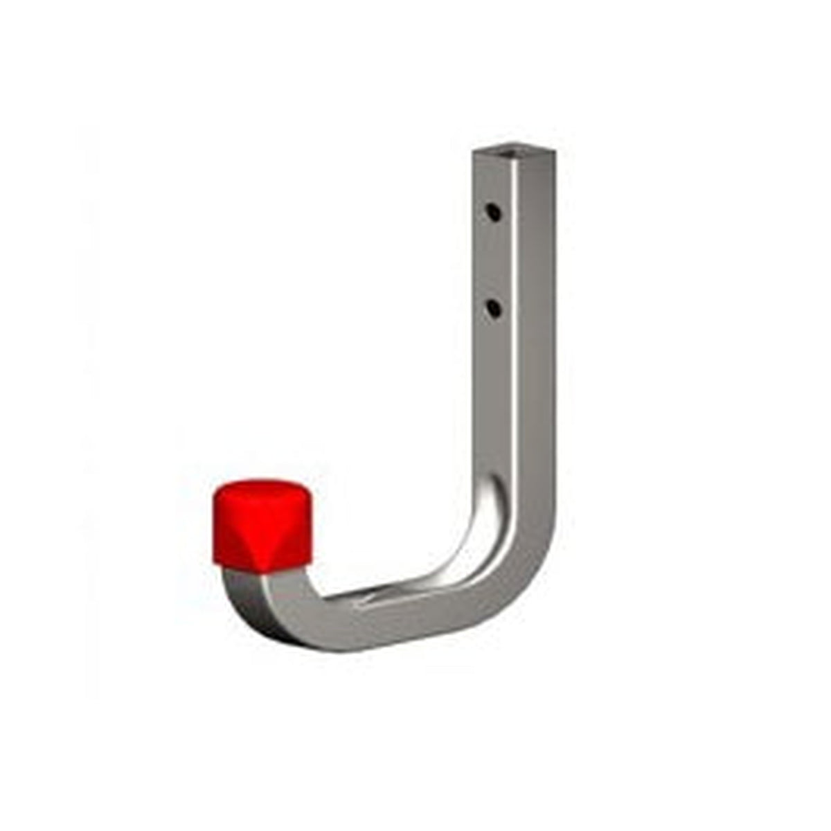 Securit 80mm galvanised square wall hook