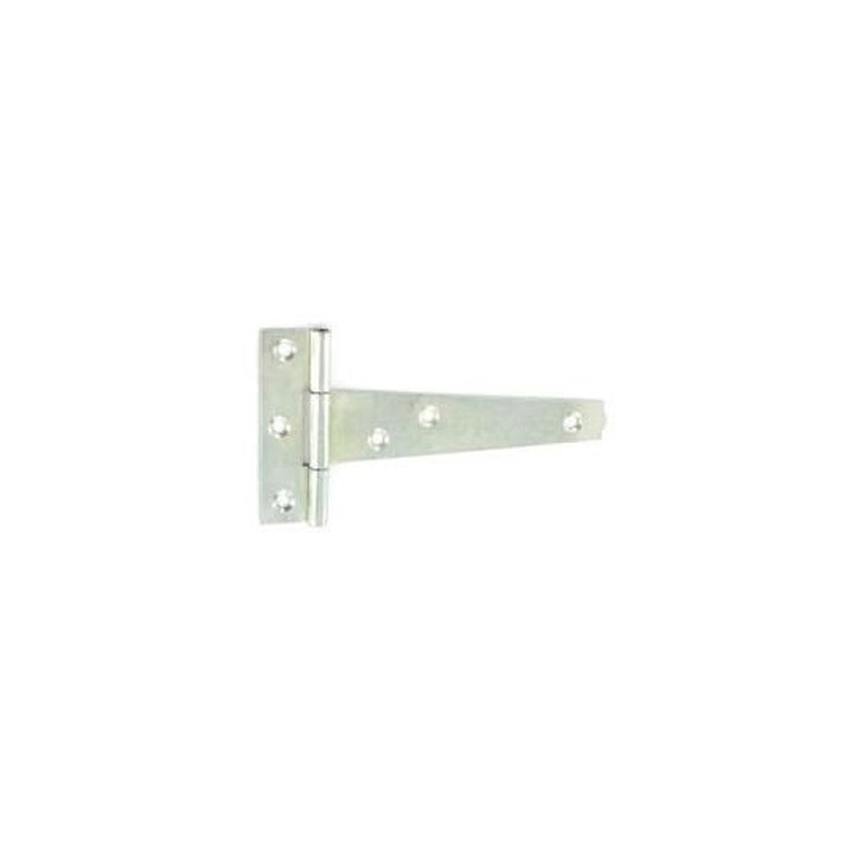 Pack of 10 Securit 100mm light zinc plated tee hinges