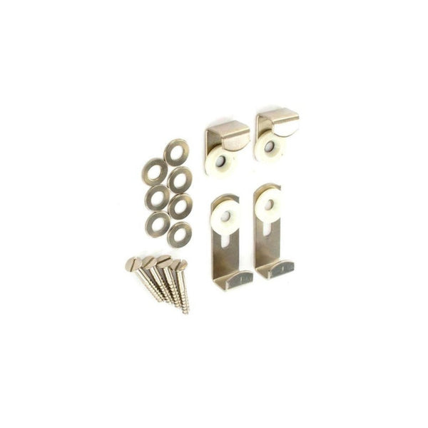 Securit adjustable nickel plated mirror brackets
