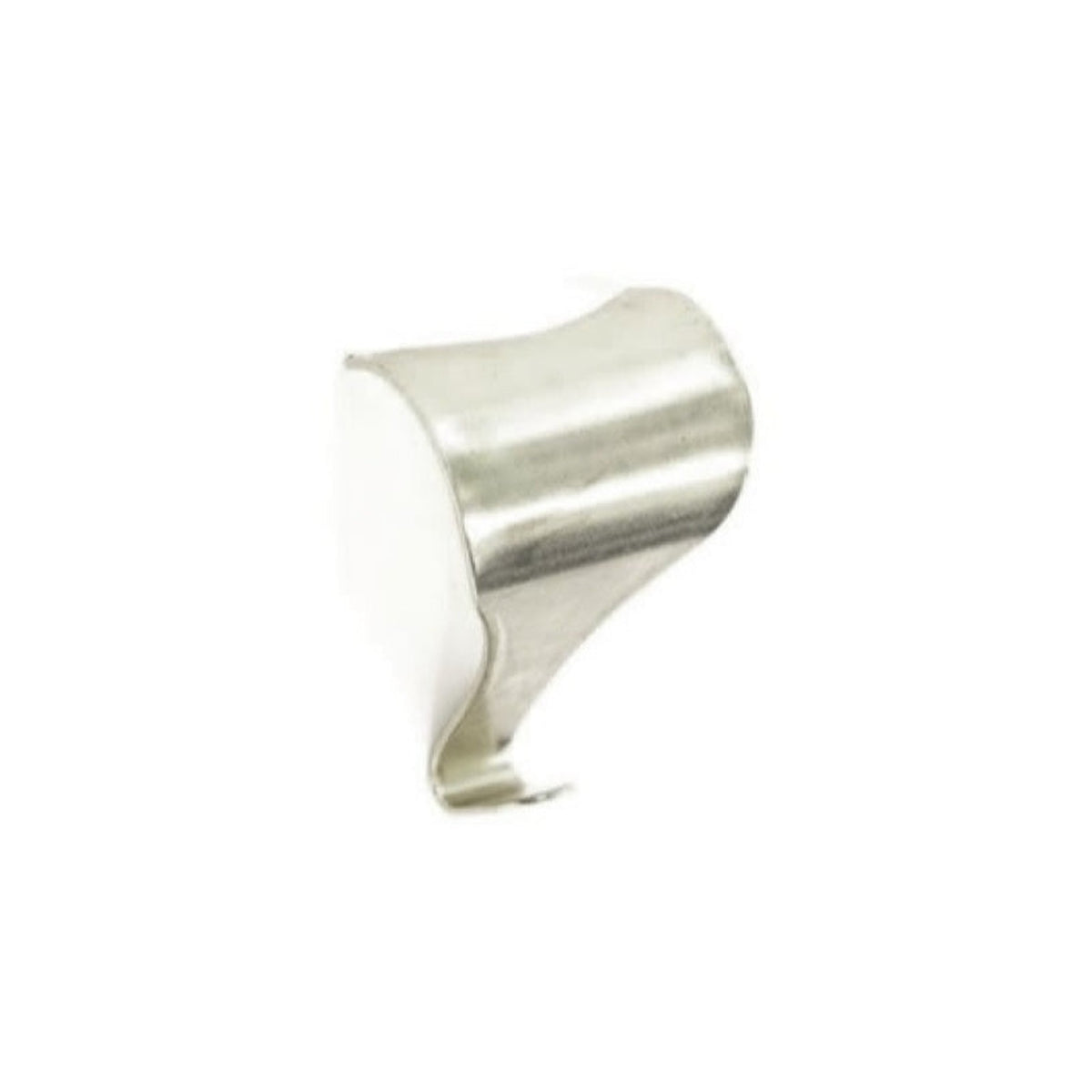 Securit 50mm nickel plated moulding hooks, pack of 2