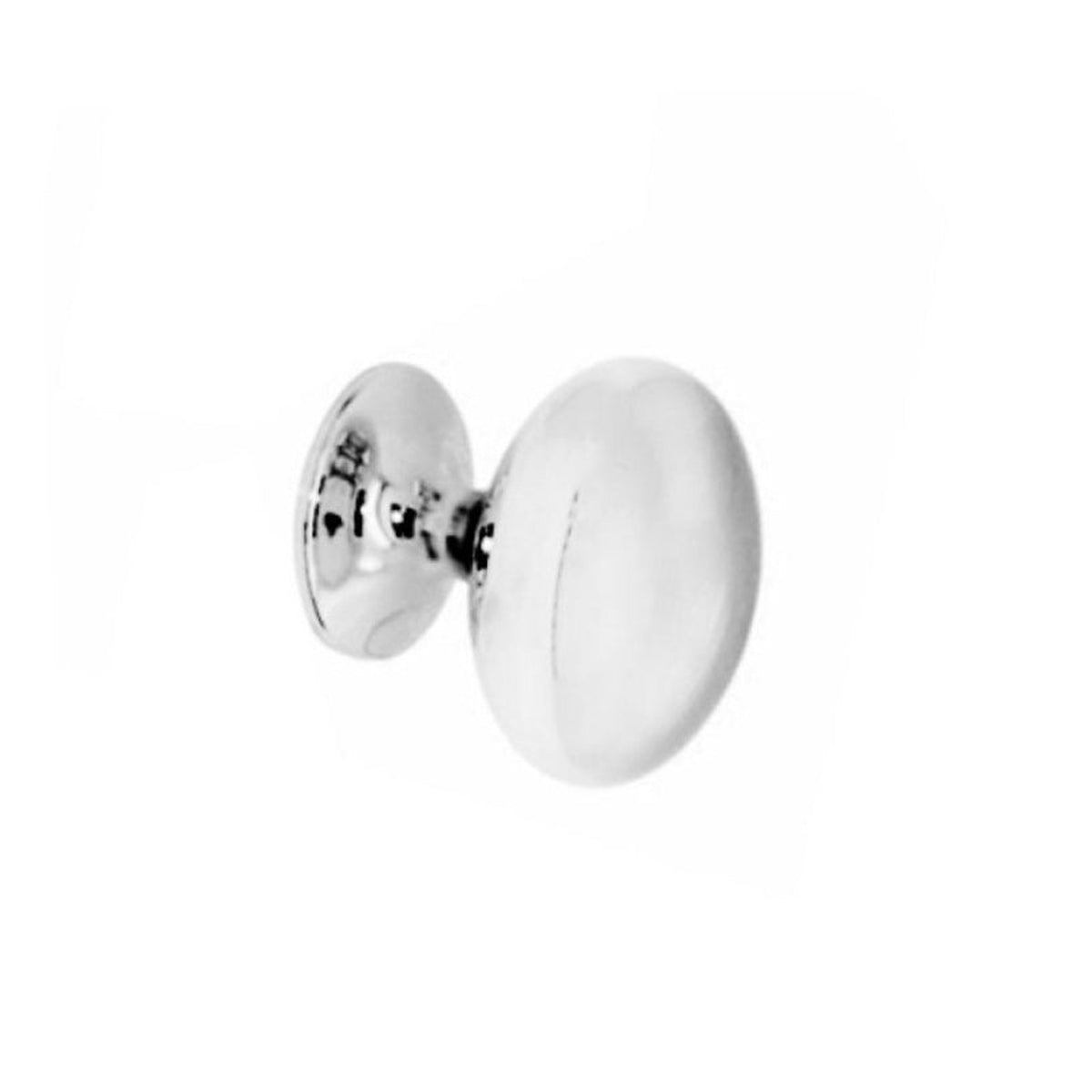 Securit 35mm CP oval knobs, pair