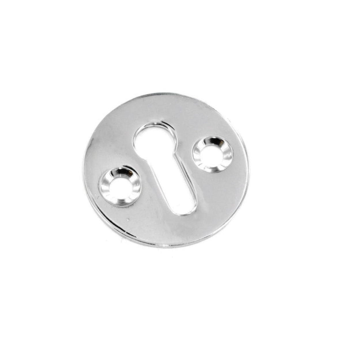 Securit plain chrome 35mm escutcheon