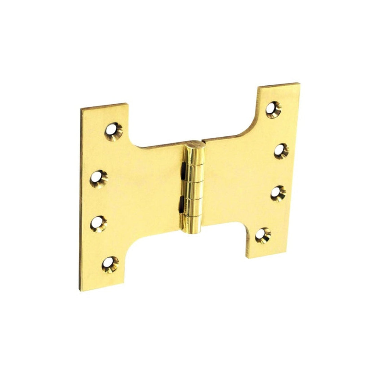 Securit polished brass parliament hinges