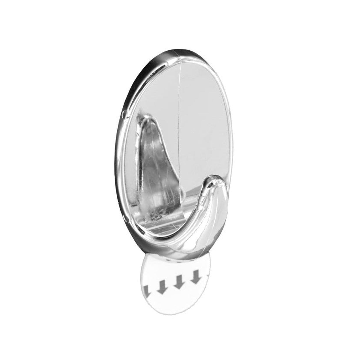 Securit removable chrome oval hook 55 x 110mm, view 2