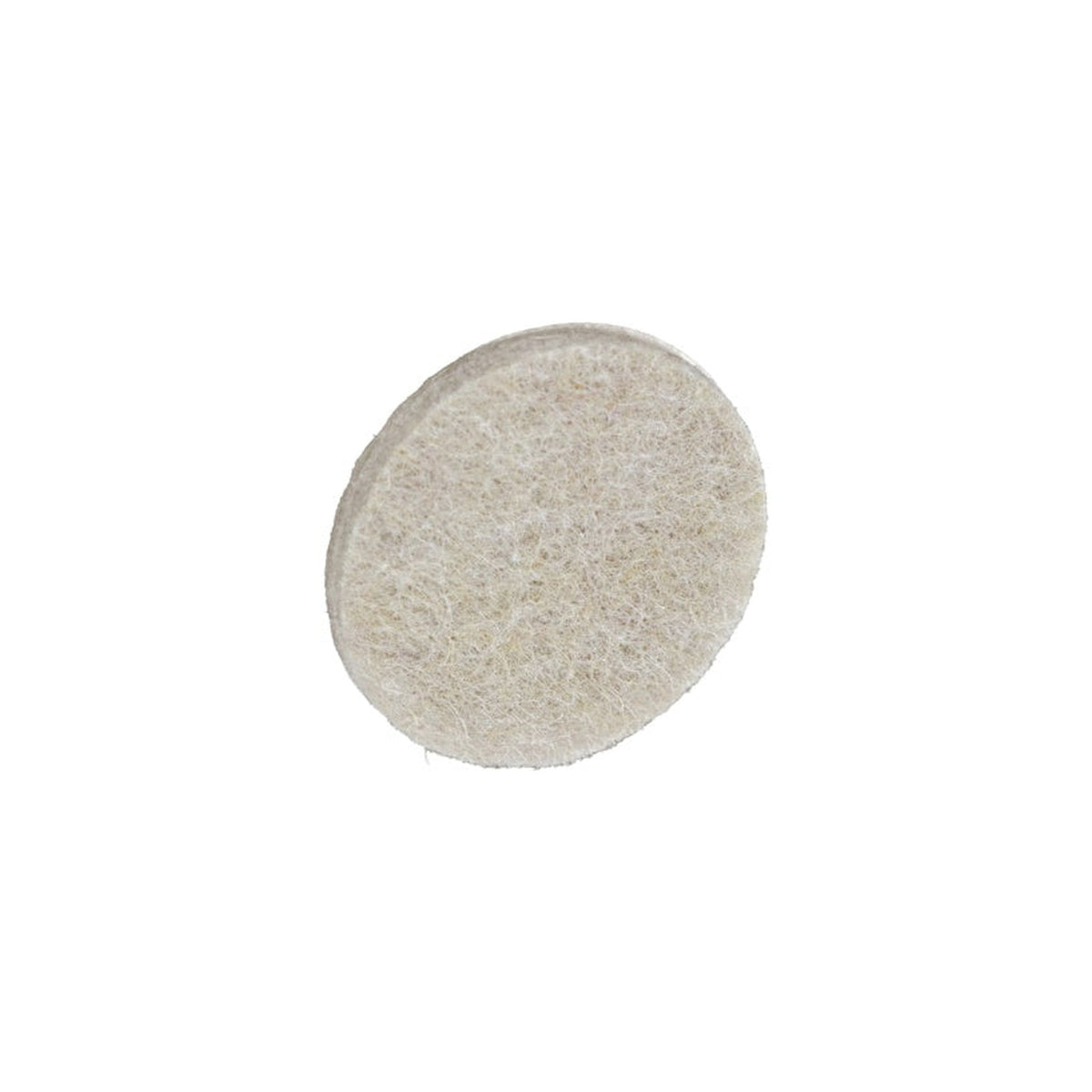 Securit round felt pads 25 x 5mm, pack of 16