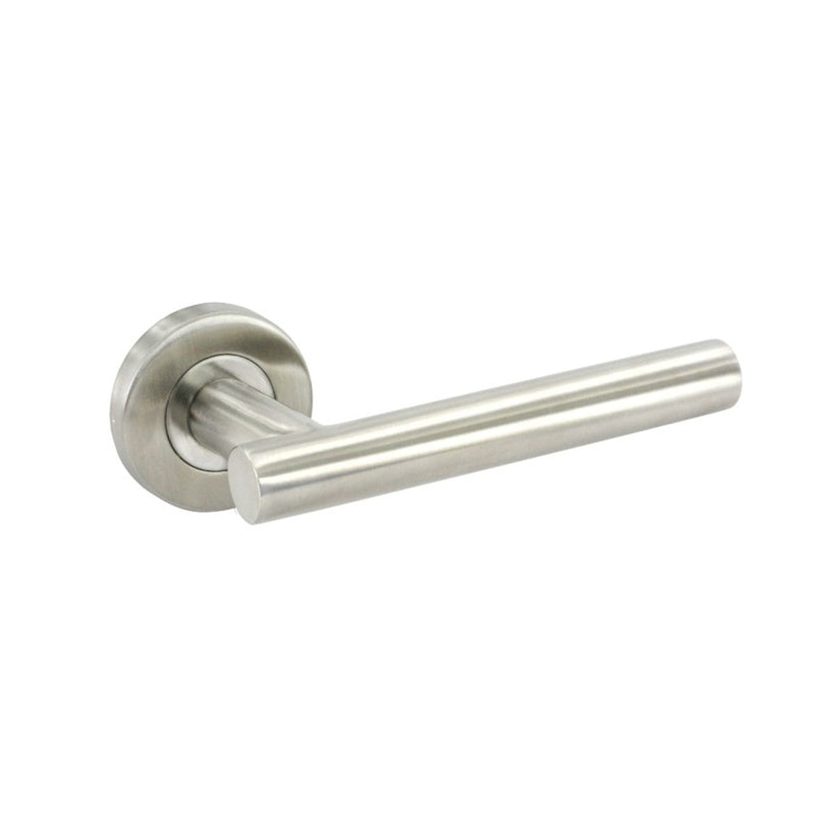 Securit satin stainless steel bar latch handles, pair