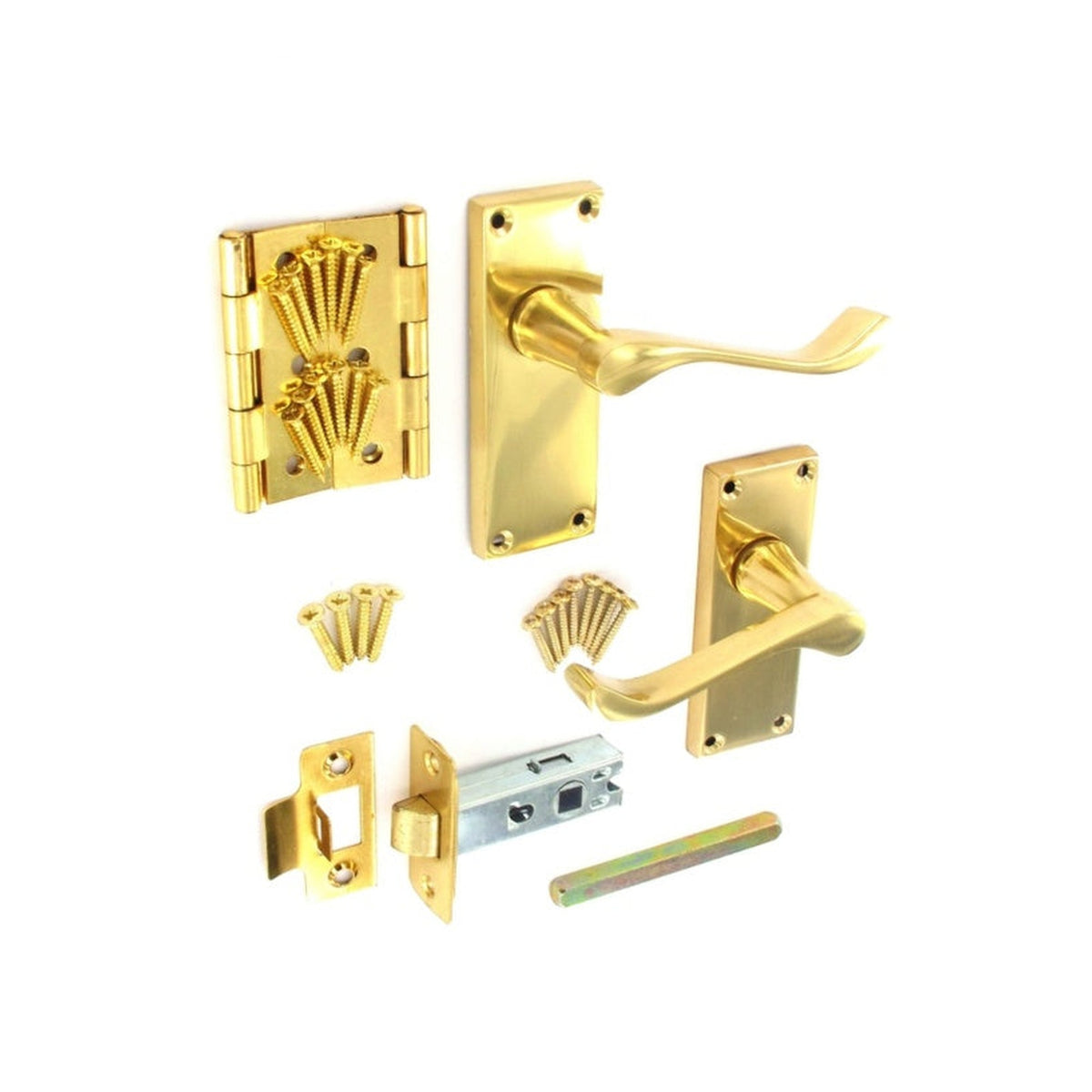 Securit Scroll economy internal door handle pack