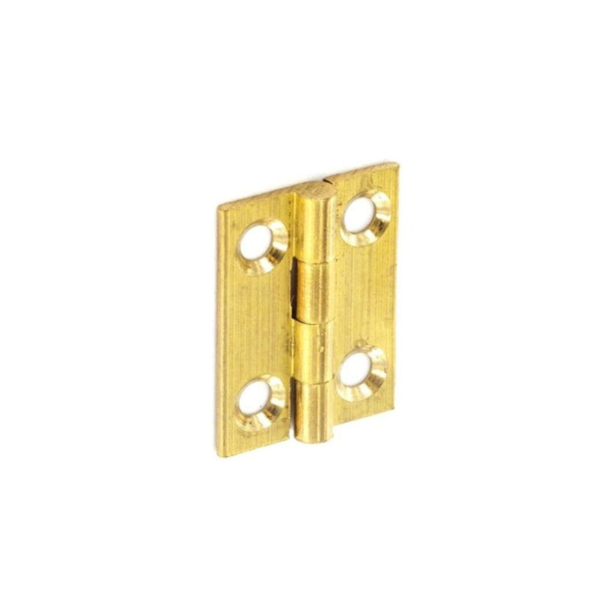 Securit 25mm brass butt hinges, one pair