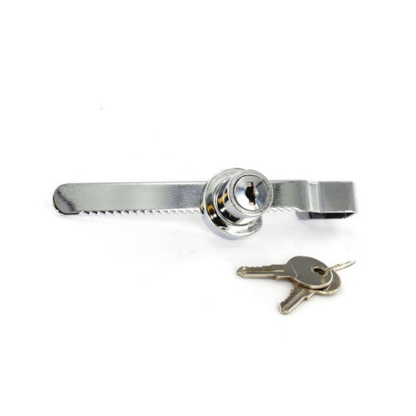 Securit chrome plated sliding glass door lock