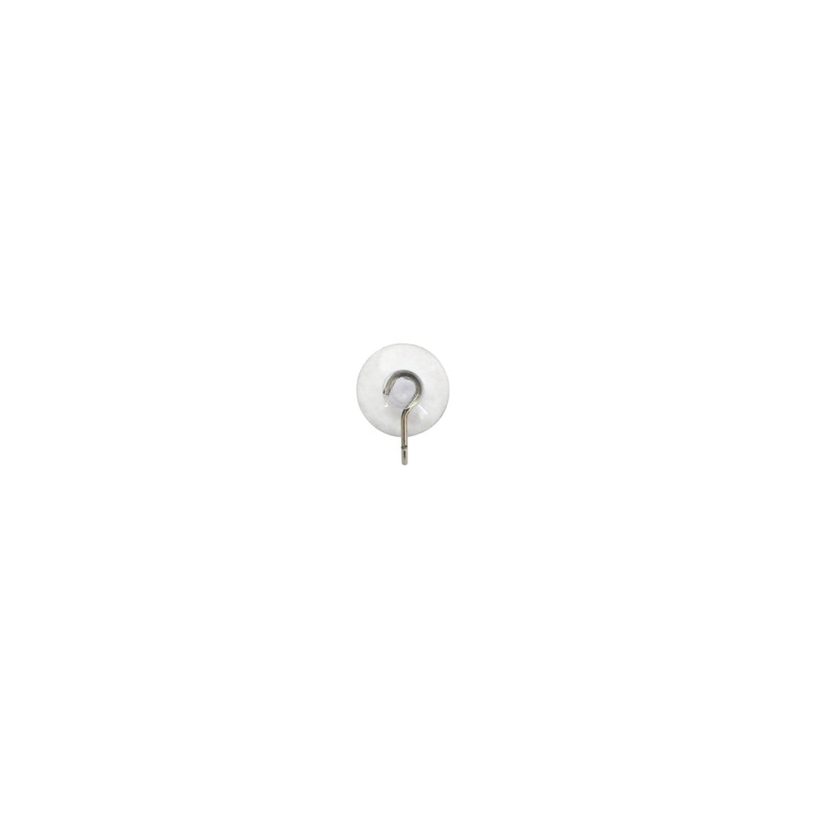 Pack of 20 Securit 22mm suction cups with metal hooks, view 2