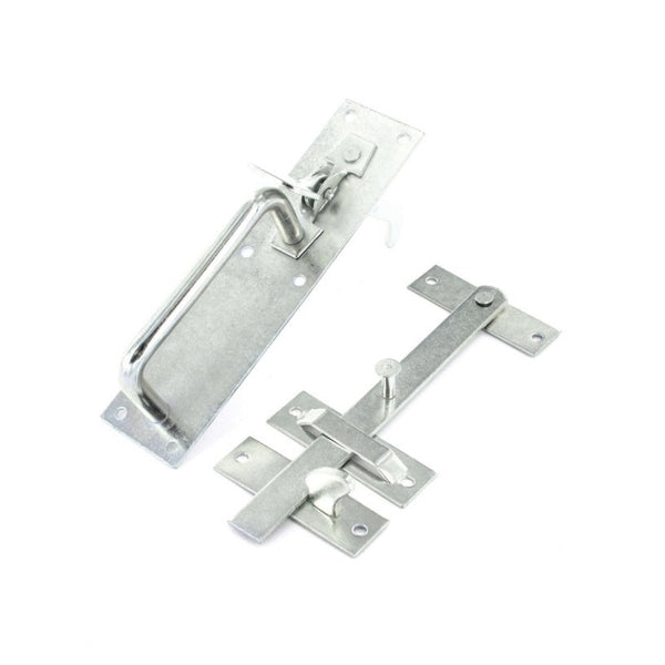 Securit 180mm zinc plated Suffolk latch