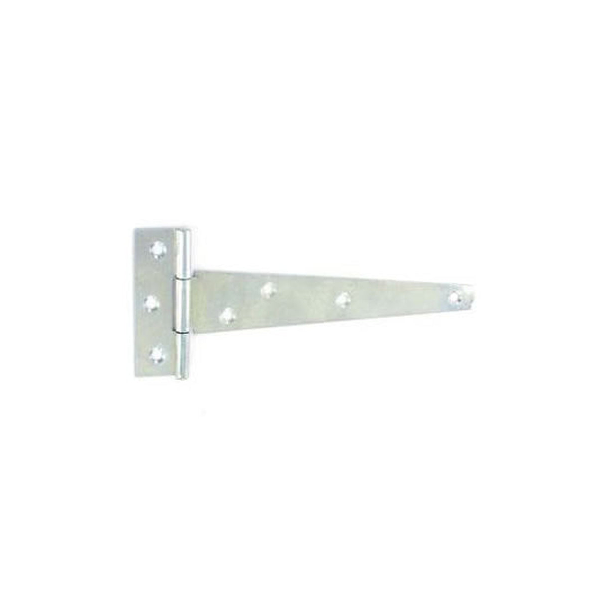 Pack of 10 Securit zinc plated tee hinges 150mm
