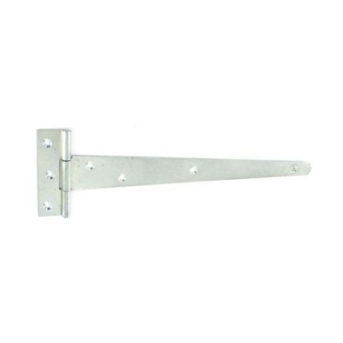 Securit zinc plated light tee hinges 250mm, pack of 2