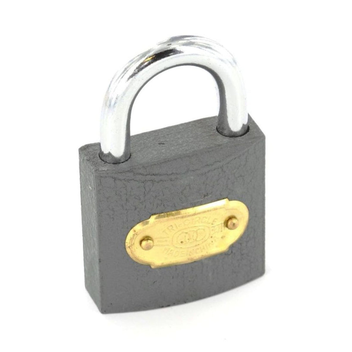 Securit Tricircle 50mm iron padlock with brass cylinder