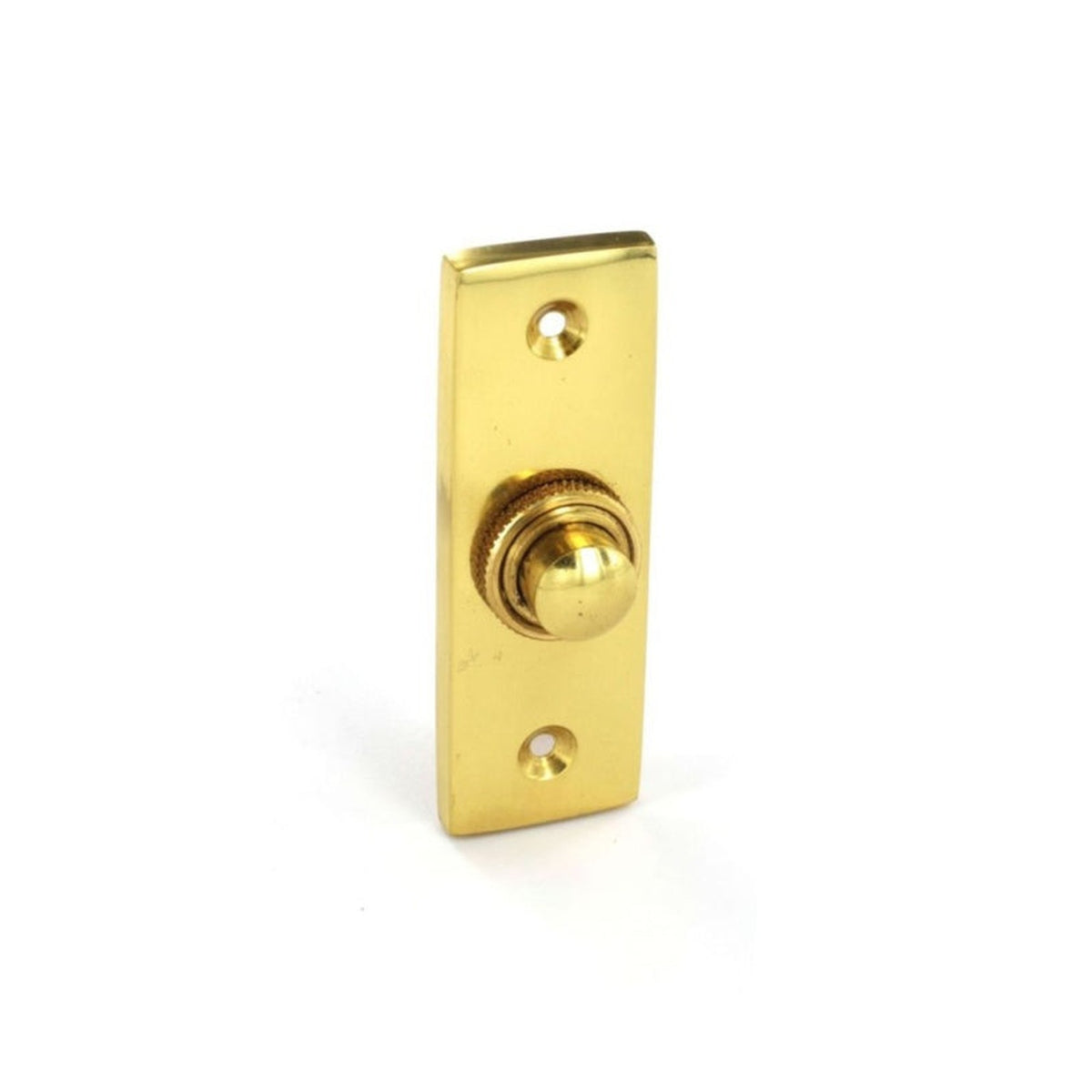 Securit Victorian oblong bell push 75mm, pack of 5