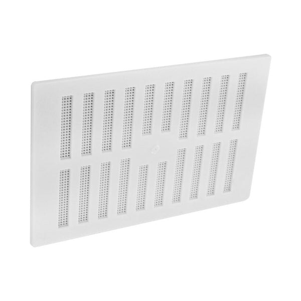 Securit white plastic hit and miss vent 9 x 6 inch
