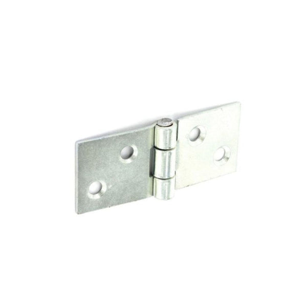 Securit zinc plated backflap hinges 50mm pair
