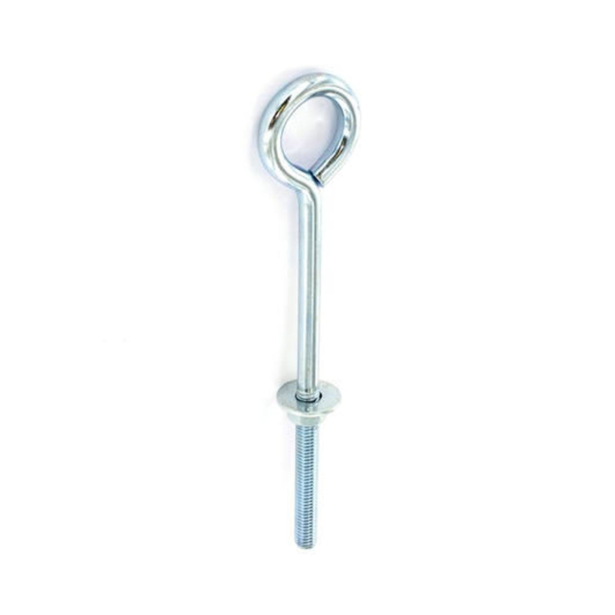 Securit zinc plated M8 eyebolts, pack of 10