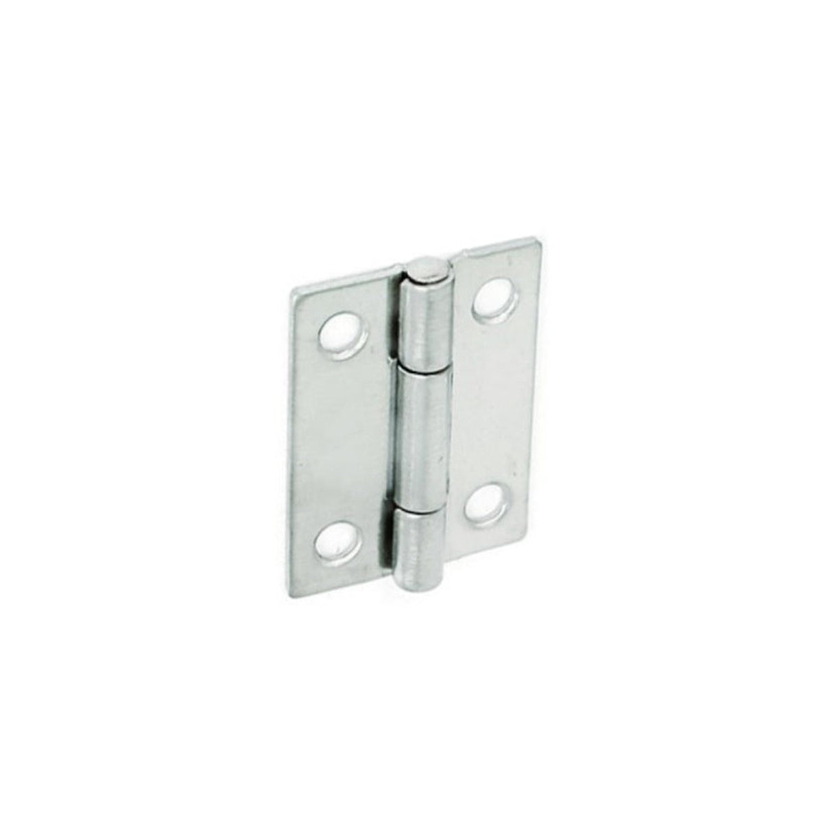 Pack of 10 Securit zinc plated 50mm steel butt hinges