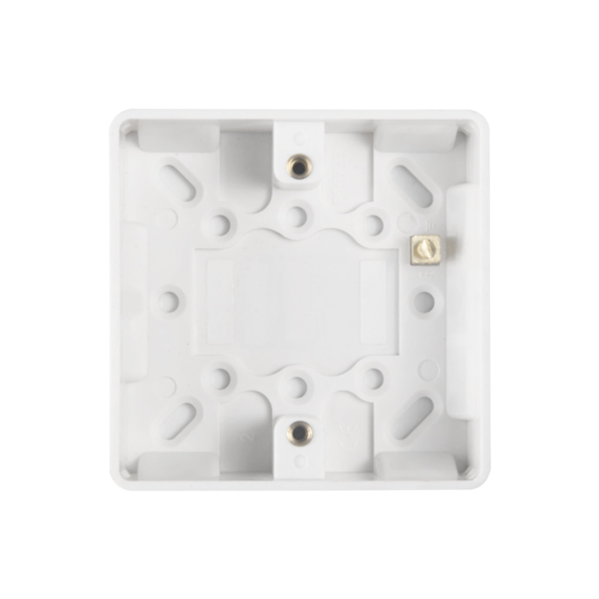 Securlec 1 gang 16mm pattress box