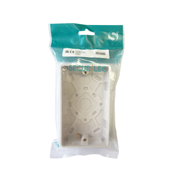 Securlec 25mm double pattress box