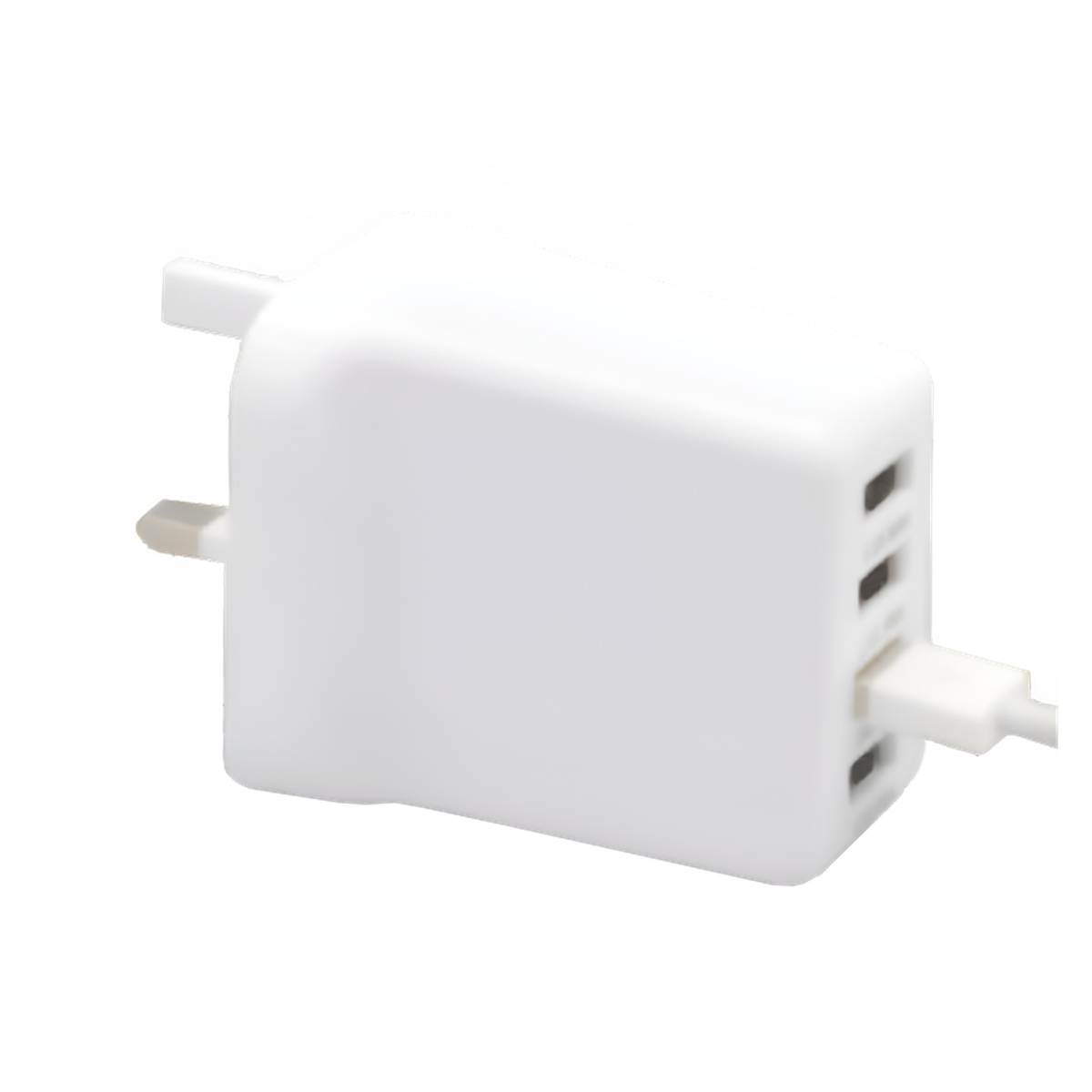 Securlec 4 port USB mains charger with USB-A and USB-C
