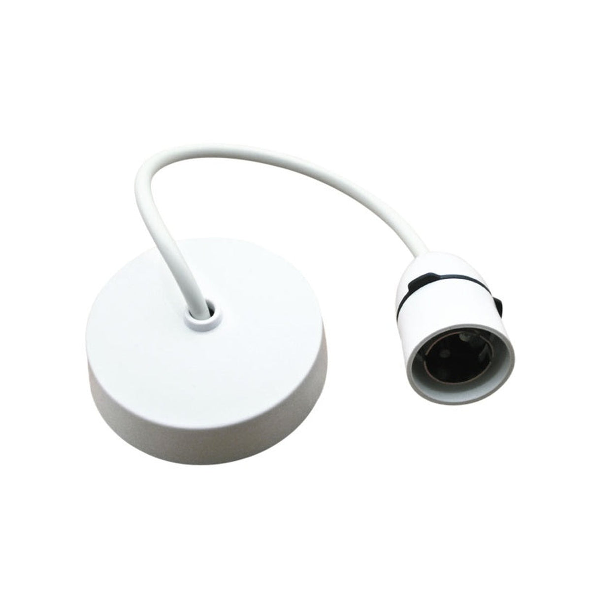 Securlec short skirt pendant lampholder kit 15cm