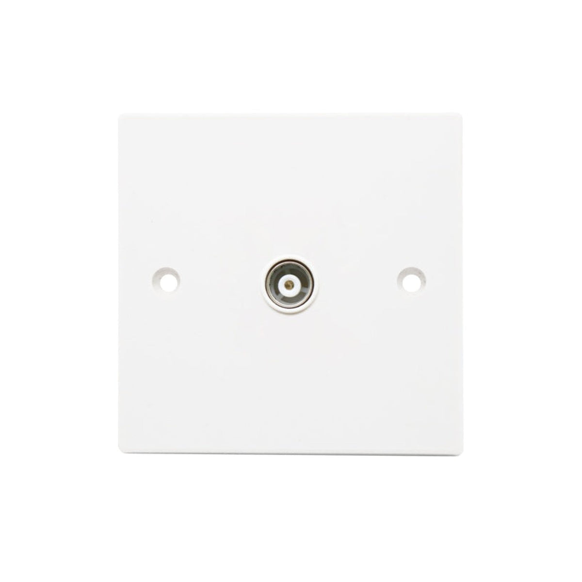 Securlec single flush coaxial aerial socket