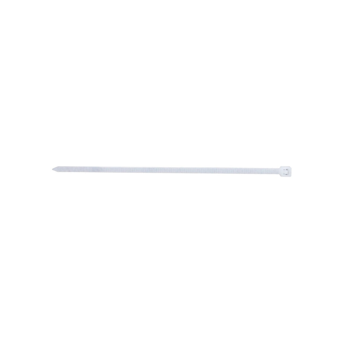 Pack of 100 Securlec white nylon cable ties 4.5 x 300mm, view 2
