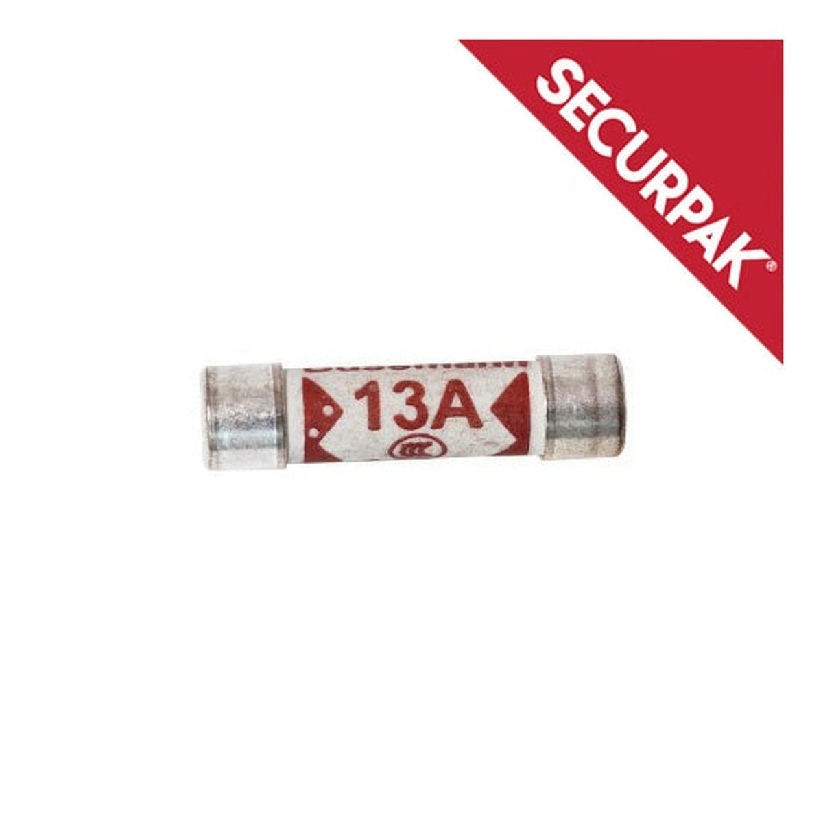 Securpak 13A plug fuses pack of 3