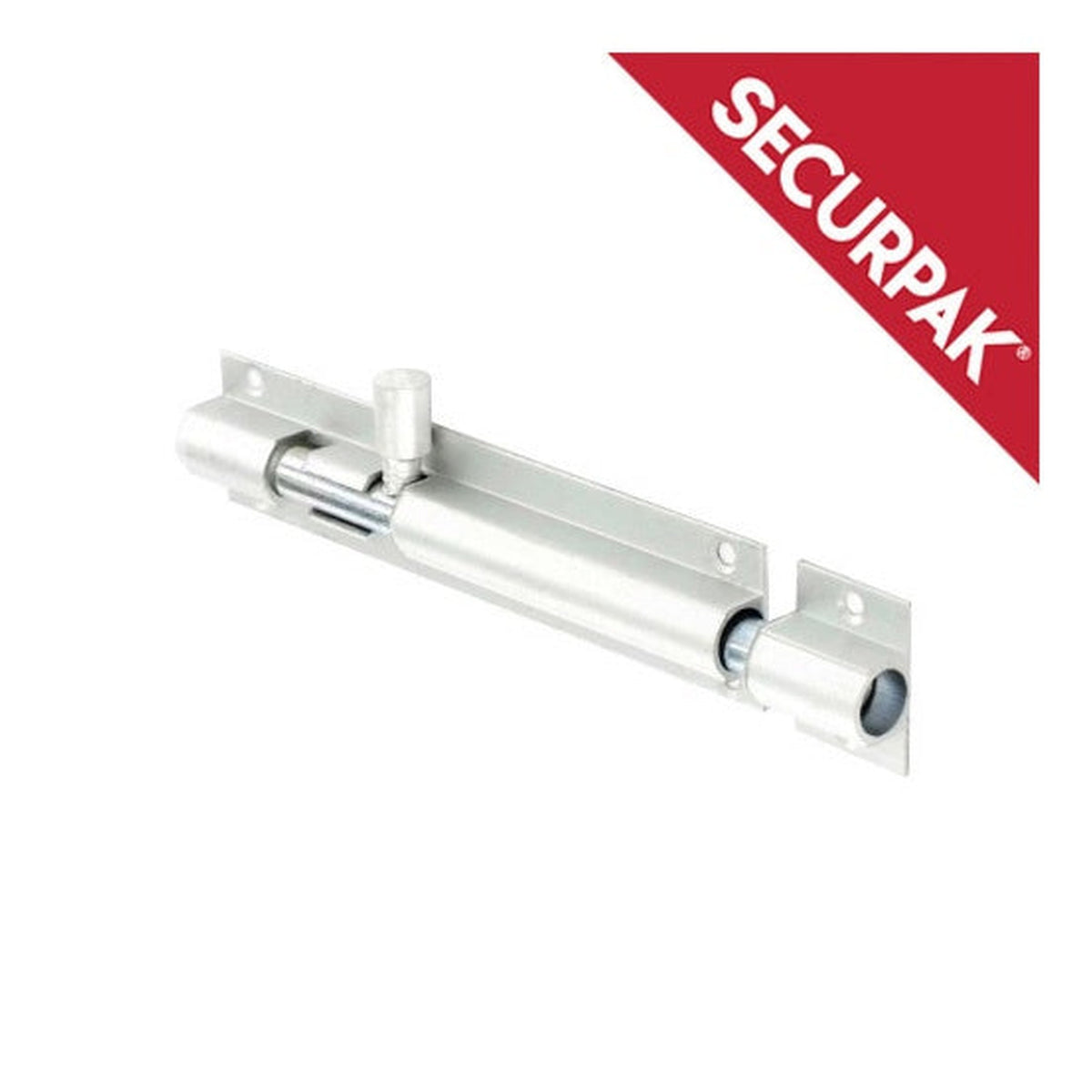 Securpak 100mm aluminium door bolt