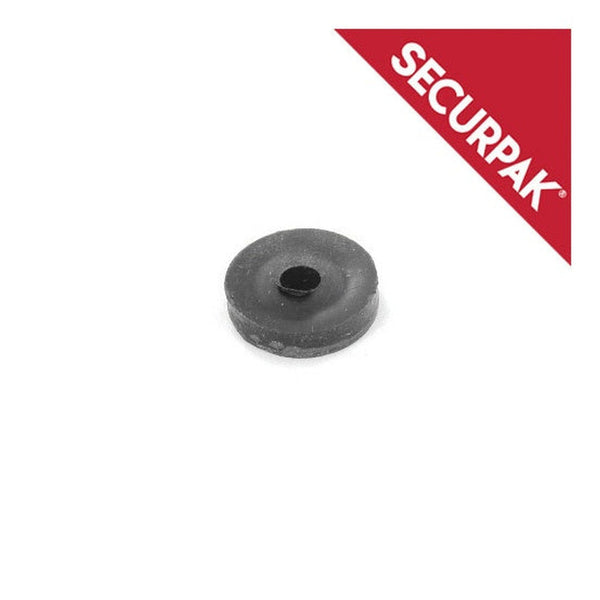 Securpak black 19mm tap washers pack of 5