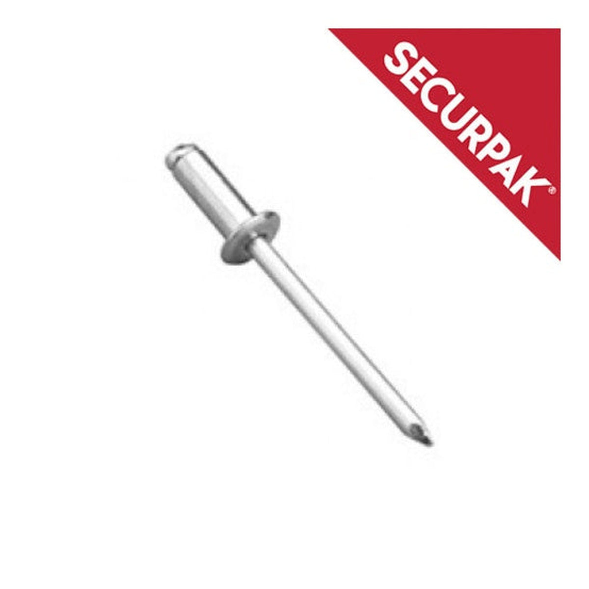 Pack of 15 Securpak 3.2 x 14mm domehead rivets
