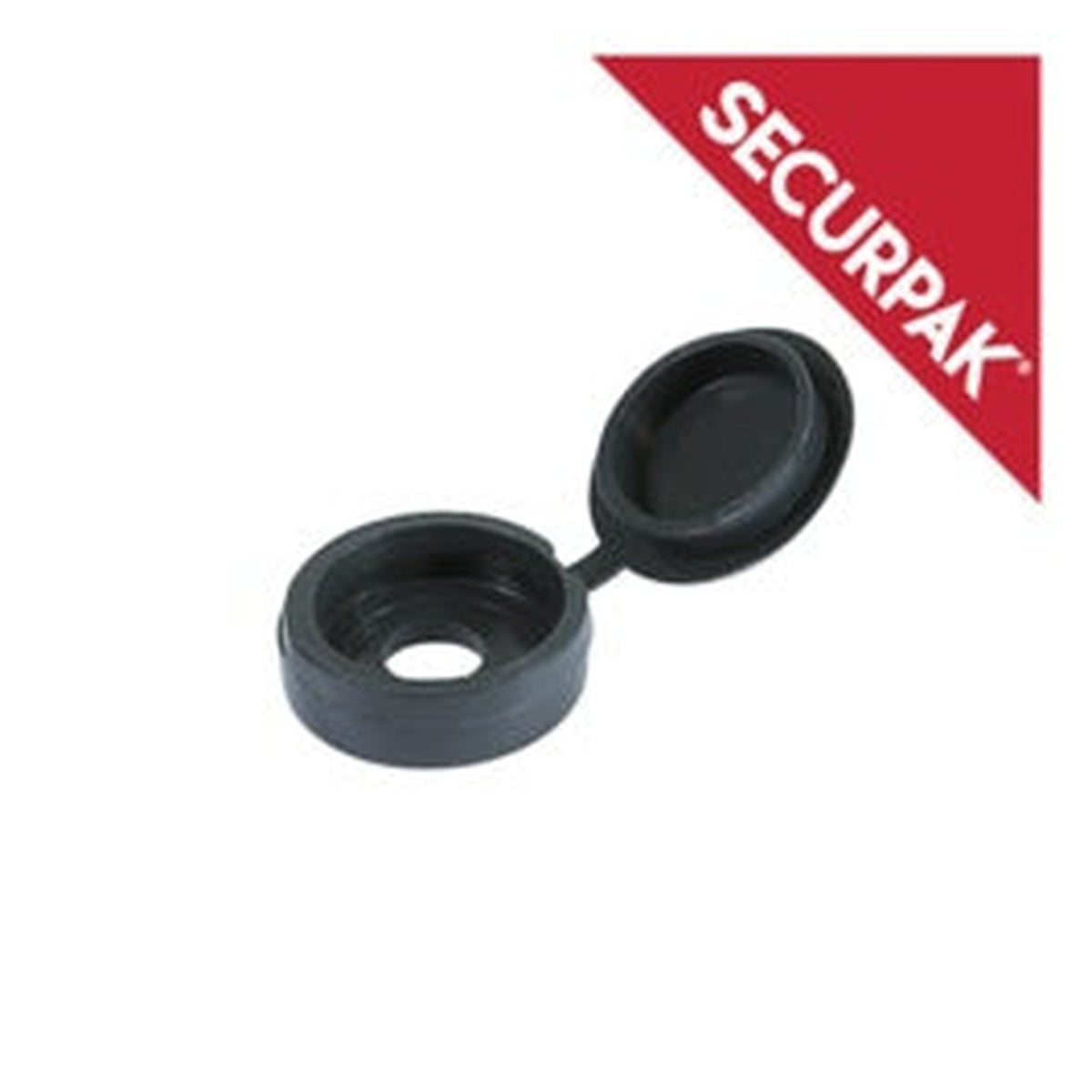Securpak grey fold over screw caps 10G pack of 20