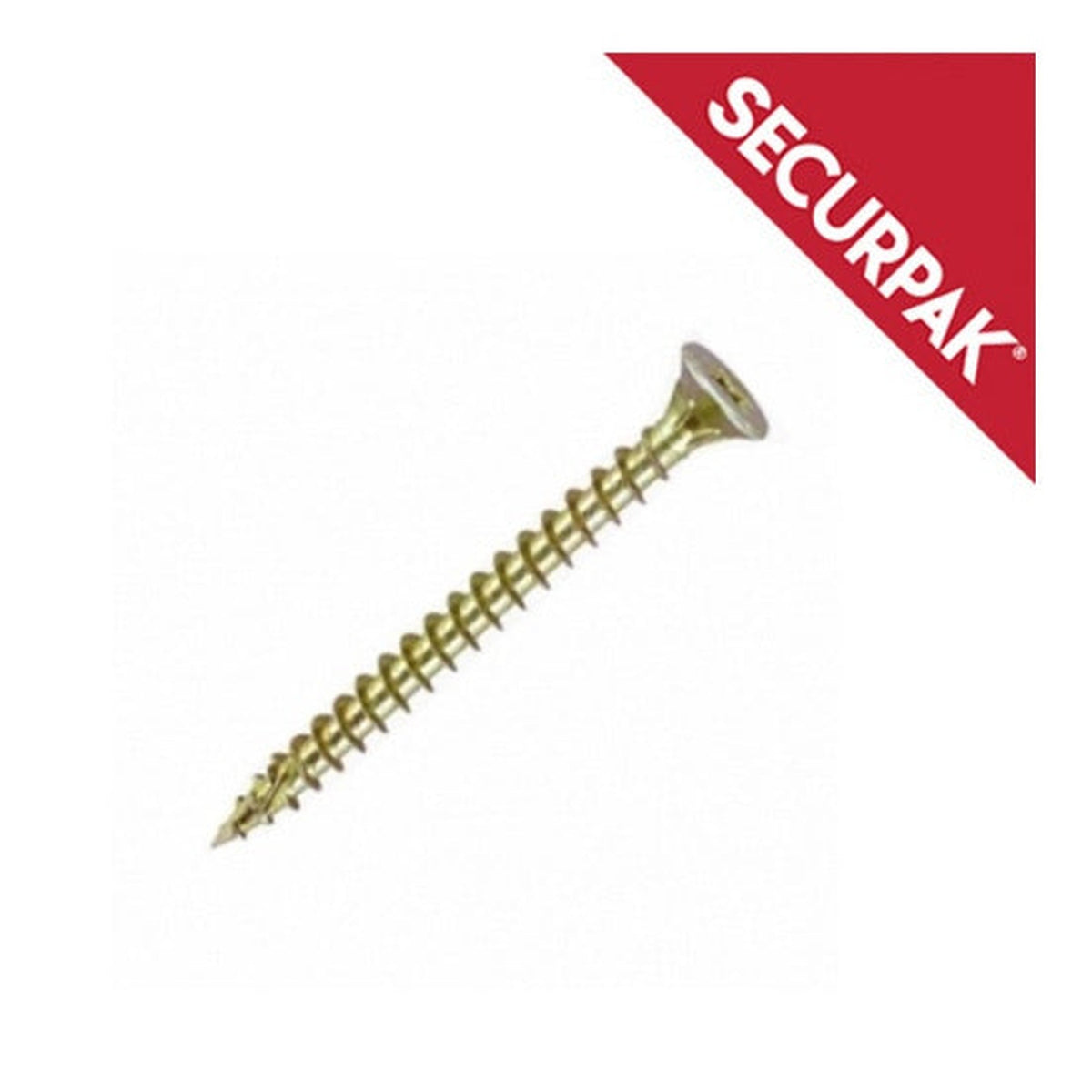 Securpak Pozi countersunk screws 3 x 16mm