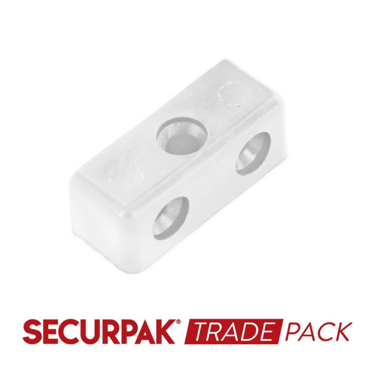 Pack of 30 Securpak white modesty blocks
