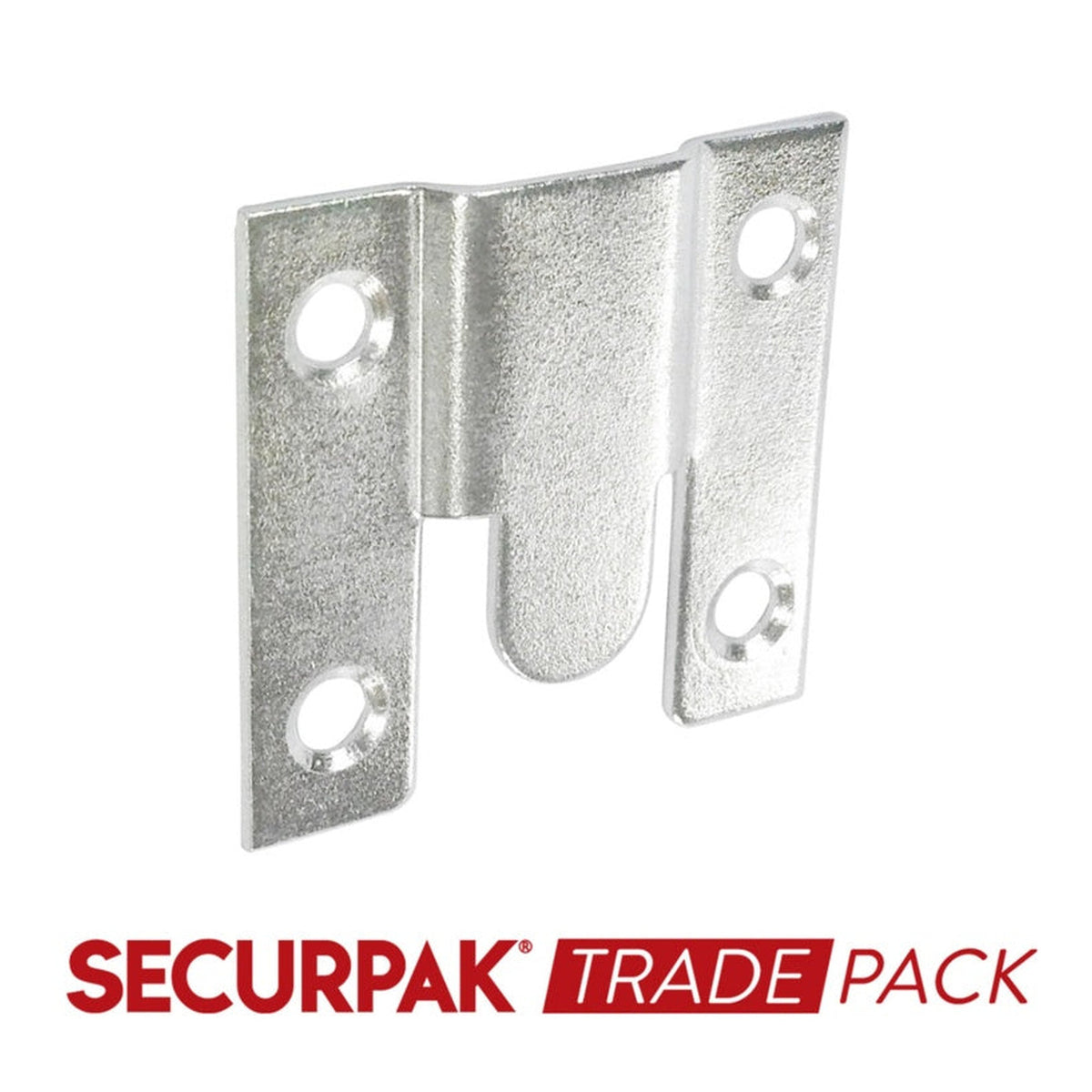 Securpak 35mm zinc plated flush mounts, 4 pack