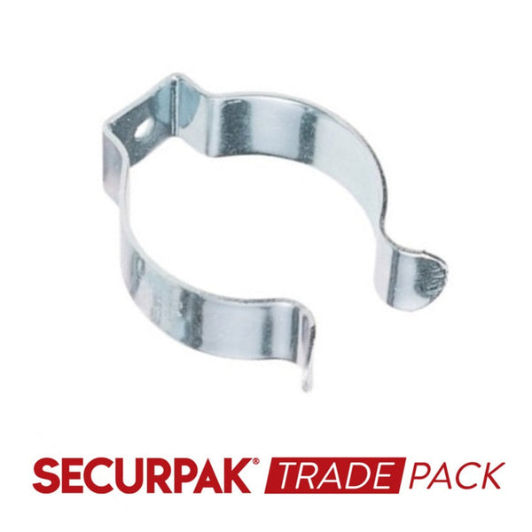 Pack of 6 Securpak zinc plated tool clips