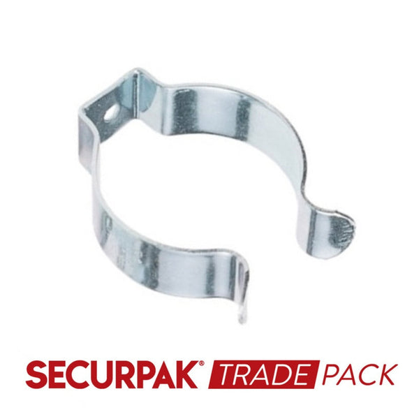 Securpak zinc plated 1 inch tool clips pack of 30
