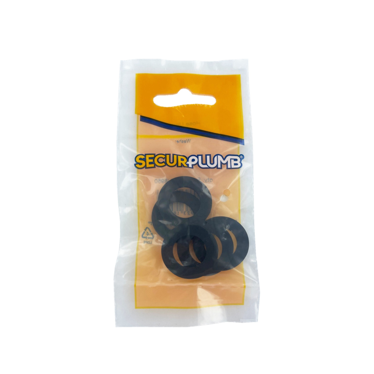 Securplumb 3/4 inch hose union washers pack of 5