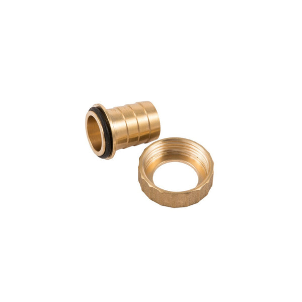 Securplumb 1/2 inch brass hose union nut and tail