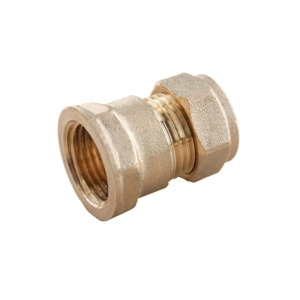 Securplumb 15mm x 1/2in female compression straight connector