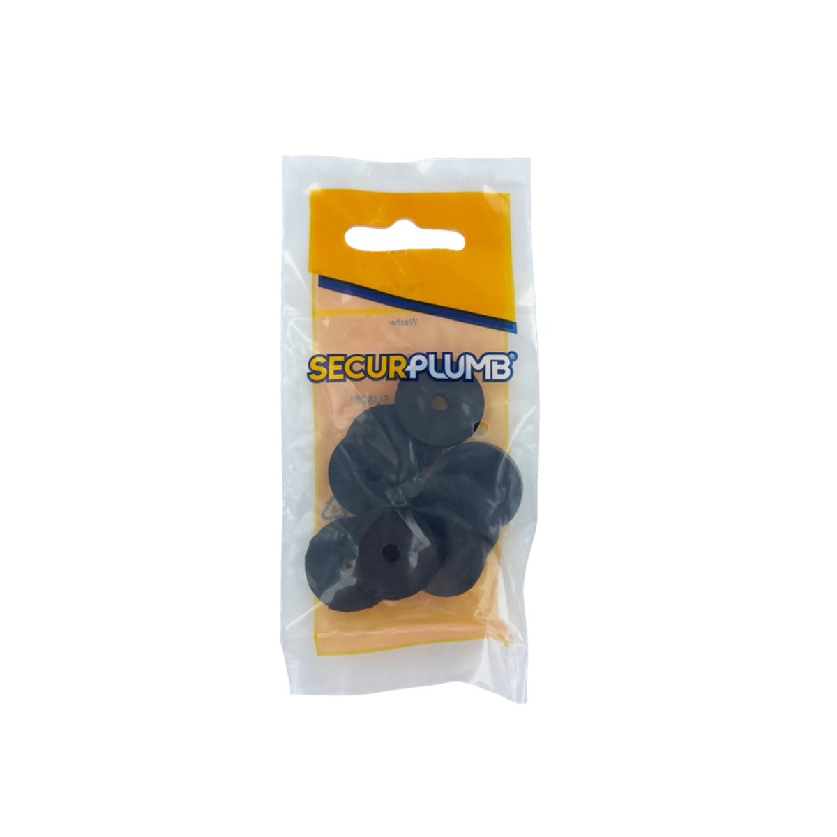 Securplumb 5/8 inch flat tap washers, pack of 8