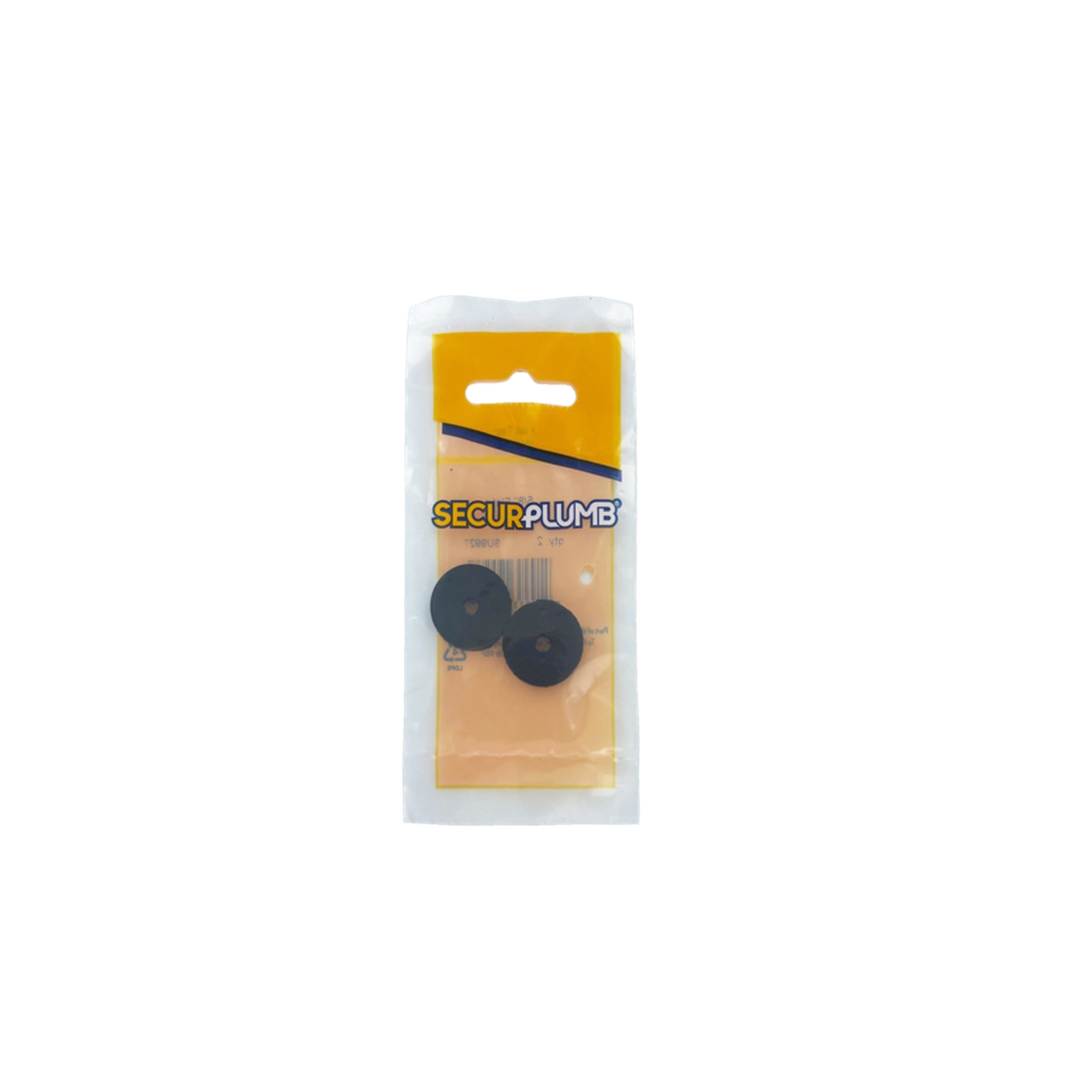 Pair of Securplumb 5/8 inch flat tap washers, view 2